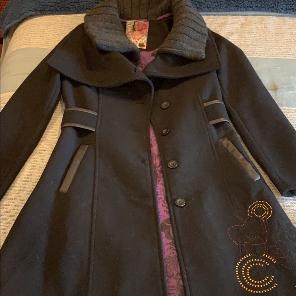 Desigual Winter Woolen Coat
